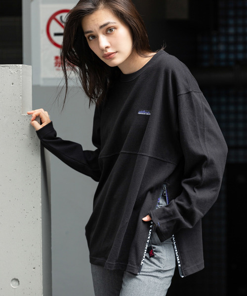 ROOPTOKYO(ループトウキョウ)の「THOUSAND MILE/サウザンドマイル LIFE SAVER LS TEE(Tシャツ/カットソー・メンズ・ホワイト/ブラック/パープル/ブラウン/グリーン/マスタード・S/M)」の3枚目の写真