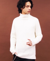 ８(eight) | タートルネック ニットセーター ざっくりニット(ニット/セーター)