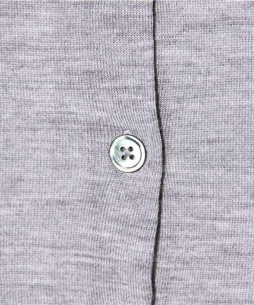 EDIT. FOR LULU（エディットフォールル）の「◆ショートボクシーカーディガン（ニット/セーター・レディース・グレー/グリーン/ネイビー/ピンク・FREE）」の16枚目の写真