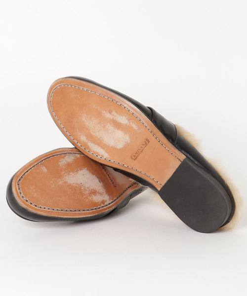 CAMINANDO（カミナンド）の「【CAMINANDO】FUR LINED SLIP ON SHOES 
