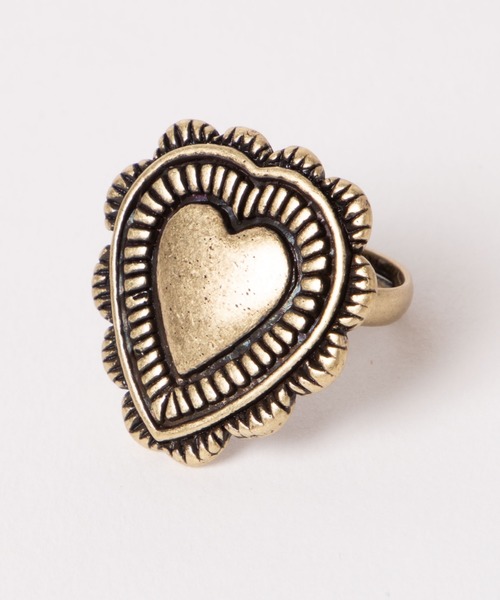 WEGO(ウィゴー)の「WEGO/コンチョリング(リング・レディース・シルバー/ゴールド・FREE)」の1枚目の写真