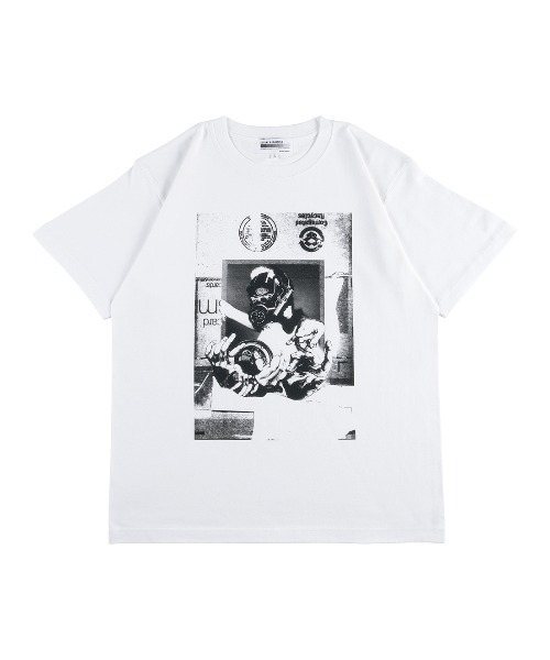 Sync.(スィンク)の「Sync.【KOSUKE KAWAMURA】TEE "CAMERA HEAD"(Tシャツ/カットソー・メンズ・ホワイト×ブルー/ホワイト×ピンク/ホワイト×ブラック・LARGE/X-LARGE/MEDIUM/XX-LARGE)」の3枚目の写真