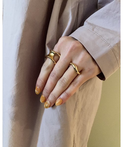 mou(モウ)の「Silver925 lrregular ring(リング・レディース・シルバー/ゴールド・FREE)」の18枚目の写真