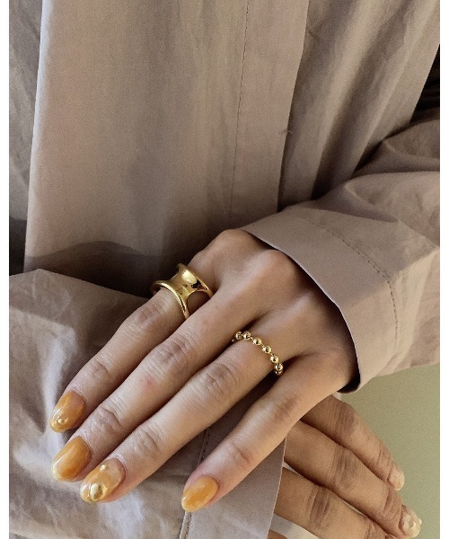mou(モウ)の「Silver925 lrregular ring(リング・レディース・シルバー/ゴールド・FREE)」の9枚目の写真