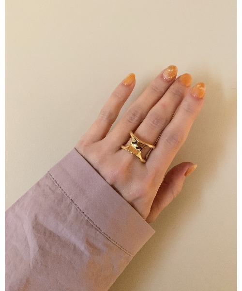 mou(モウ)の「Silver925 lrregular ring(リング・レディース・シルバー/ゴールド・FREE)」の12枚目の写真
