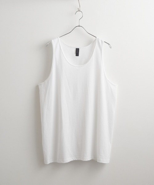 GILDAN（ギルダン）の「【GILDAN】USA ウルトラコットン タンクトップ GL2200 レイヤード ルーズ MURS（タンクトップ・メンズ・ホワイト/ブラック/グレー/ネイビー/ロイヤルブルー/パープル/レッド/サックスブルー/チャコールグレー・M/L/XL/S）」の13枚目の写真