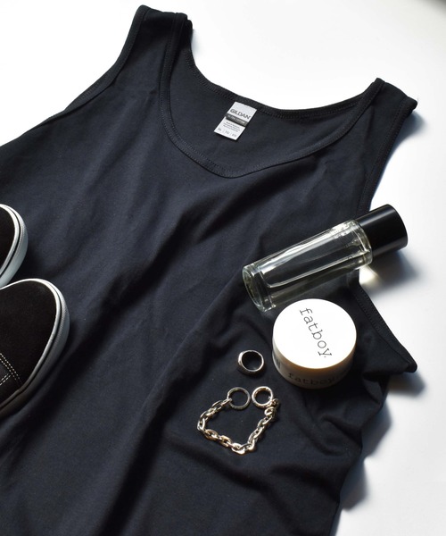 GILDAN（ギルダン）の「【GILDAN】USA ウルトラコットン タンクトップ GL2200 レイヤード ルーズ MURS（タンクトップ・メンズ・ホワイト/ブラック/グレー/ネイビー/ロイヤルブルー/パープル/レッド/サックスブルー/チャコールグレー・M/L/XL/S）」の10枚目の写真