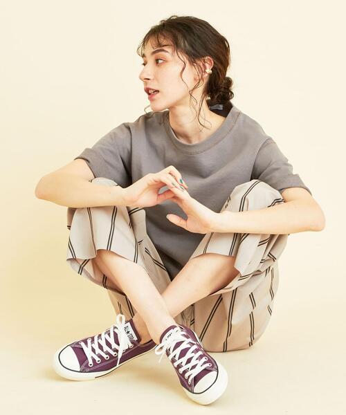 CONVERSE（コンバース）の「＜CONVERSE（コンバース）＞∴ALL STAR US オールスター スニーカー/20SS ◇ ο（スニーカー・レディース・ブラック/パープル・24.5cm/24cm/22.5cm/23cm/23.5cm）」の12枚目の写真