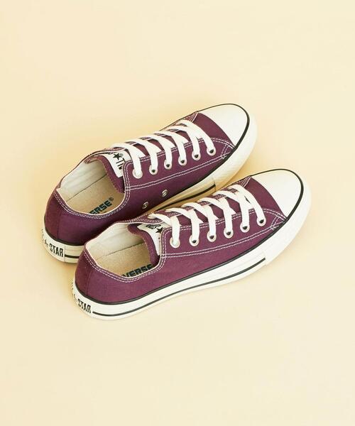 CONVERSE（コンバース）の「＜CONVERSE（コンバース）＞∴ALL STAR US オールスター スニーカー/20SS ◇ ο（スニーカー・レディース・ブラック/パープル・24.5cm/24cm/22.5cm/23cm/23.5cm）」の6枚目の写真