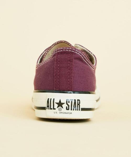 CONVERSE（コンバース）の「＜CONVERSE（コンバース）＞∴ALL STAR US オールスター スニーカー/20SS ◇ ο（スニーカー・レディース・ブラック/パープル・24.5cm/24cm/22.5cm/23cm/23.5cm）」の3枚目の写真