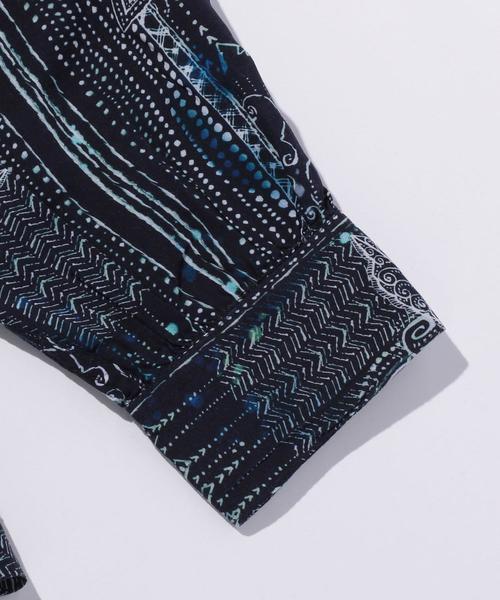 AiE（エーアイイー）の「＜AiE＞ LONG TINIC AP/シャツ □□（シャツ/ブラウス・メンズ・ネイビー・MEDIUM/SMALL）」の4枚目の写真