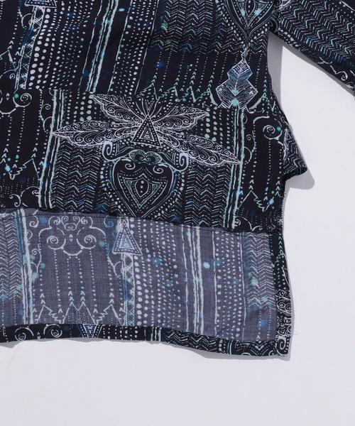 AiE（エーアイイー）の「＜AiE＞ LONG TINIC AP/シャツ □□（シャツ/ブラウス・メンズ・ネイビー・MEDIUM/SMALL）」の5枚目の写真