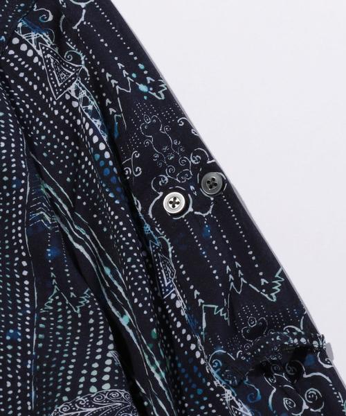 AiE（エーアイイー）の「＜AiE＞ LONG TINIC AP/シャツ □□（シャツ/ブラウス・メンズ・ネイビー・MEDIUM/SMALL）」の6枚目の写真