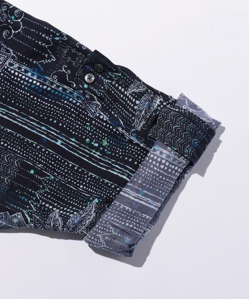 AiE（エーアイイー）の「＜AiE＞ LONG TINIC AP/シャツ □□（シャツ/ブラウス・メンズ・ネイビー・MEDIUM/SMALL）」の8枚目の写真