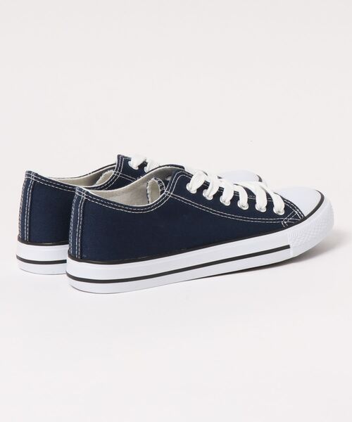 welleg（ウェレッグ）の「2タイプ選べる キャンパススニーカー 紐ありver.（スニーカー・レディース・ネイビー/アイボリー/ベージュ系その他/カーキ/マスタード/ベージュ/グレー/ブラック/ダークグレー/パイソン/レオパード/ブラック系その他・S/L/M/XS/3L/LL）」の19枚目の写真