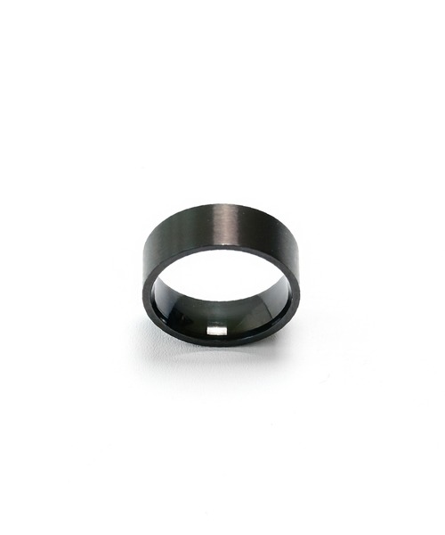 minsobi(ミンソビ)の「シンプルリング(リング・メンズ・ブラック/シルバー・FREE)」の6枚目の写真