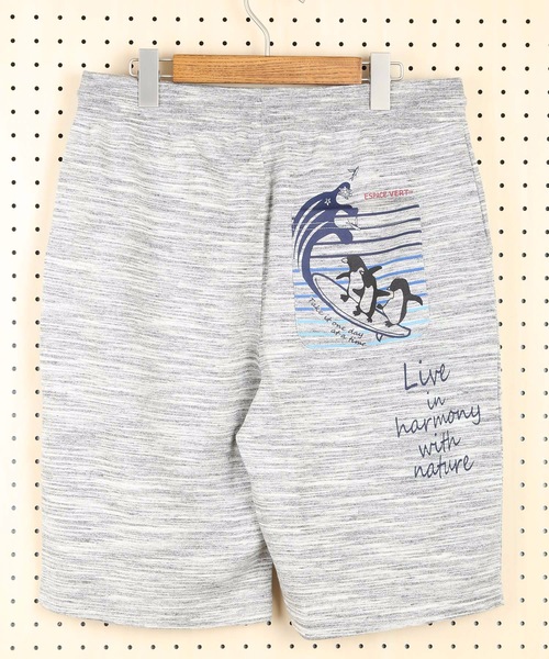 LB/S (エルビーエス)の「【BLUE STANDARD】杢裏毛ショートパンツ BLUESTANDARD X ESPACEVERTコラボアイテム(スウェットパンツ・メンズ・チャコールグレー/レッド/ブルー系その他/グレー/ブラック/ネイビー・MEDIUM/LARGE/X-LARGE)」の8枚目の写真