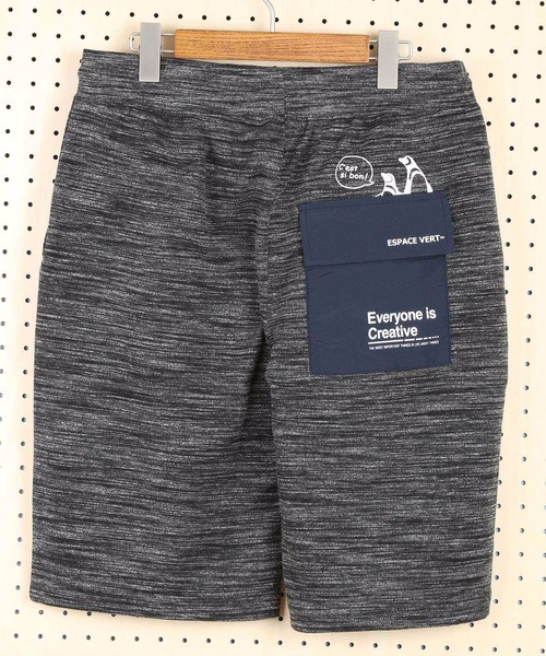 LB/S (エルビーエス)の「【BLUE STANDARD】杢裏毛ショートパンツ BLUESTANDARD X ESPACEVERTコラボアイテム(スウェットパンツ・メンズ・チャコールグレー/レッド/ブルー系その他/グレー/ブラック/ネイビー・MEDIUM/LARGE/X-LARGE)」の12枚目の写真
