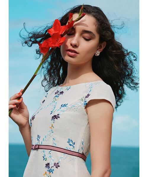 激安特価短納期 25周年 洗える Rambling Rose ドレス ワンピース Tocca トッカ のファッション 大量入荷大特価 Arenatheatre Net