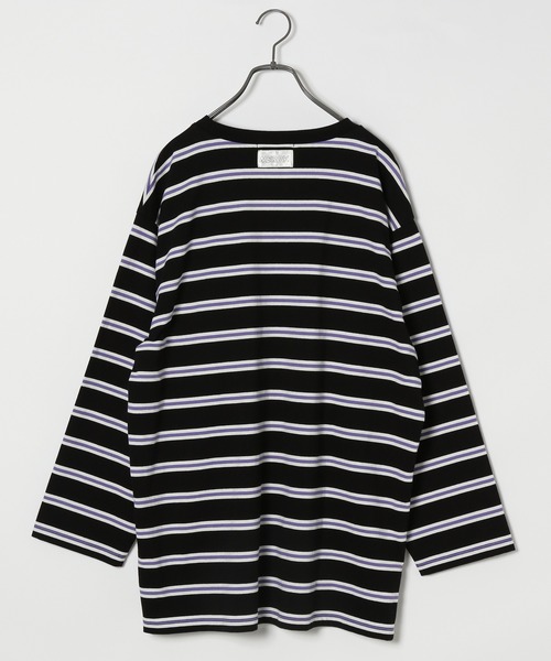 NERDY×Heather コラボ限定　ボーダーロンT Heather（ヘザー）の「NERDY×Heather ボーダーロンT 893267（T