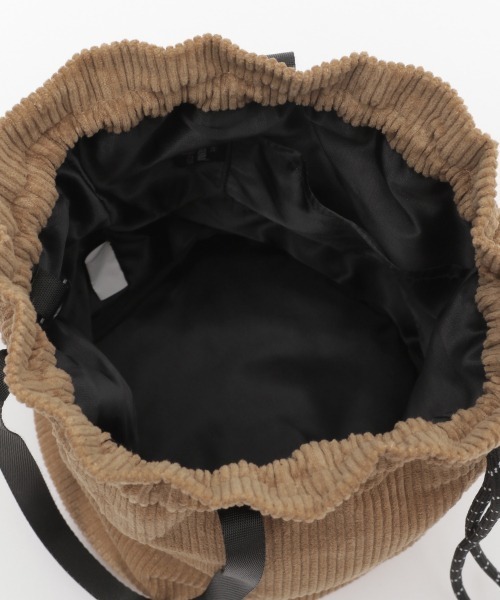 GERRY（ジェリー）の「【GERRY(ジェリー)】別注巾着バッグ（ハンドバッグ・メンズ・ブラック/ベージュ・ONE SIZE）」の8枚目の写真