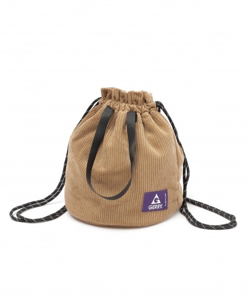 GERRY（ジェリー）の「【GERRY(ジェリー)】別注巾着バッグ（ハンドバッグ・メンズ・ブラック/ベージュ・ONE SIZE）」の14枚目の写真