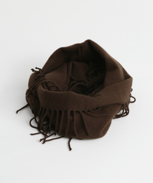 LOWRYS FARM(ローリーズファーム)の「フリンジカラースヌード 892064(ネックウォーマー/スヌード・キッズ・チャコールグレー/ブラウン/グレー・FREE)」の8枚目の写真