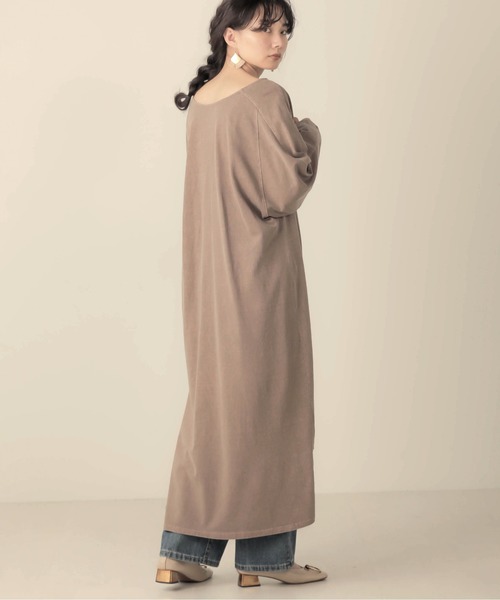 Bab（バブ）の「【WEB限定】ピグメント加工前後2WAYワンピース（ワンピース・レディース・チャコールグレー/アイボリー/モカ・FREE）」の7枚目の写真