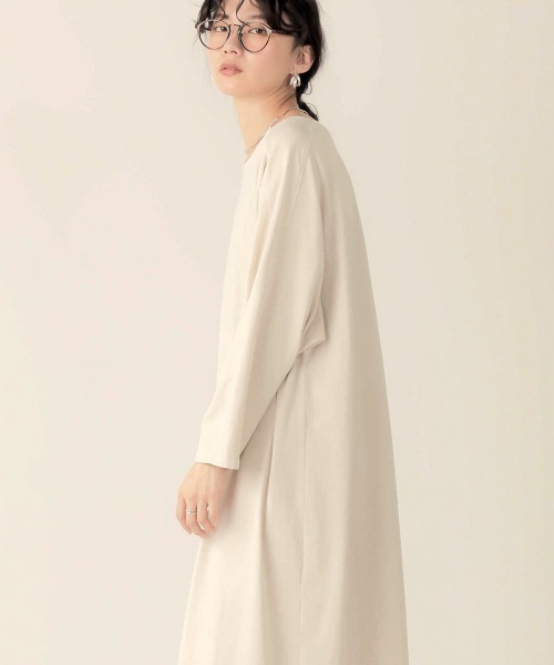 Bab（バブ）の「【WEB限定】ピグメント加工前後2WAYワンピース（ワンピース・レディース・チャコールグレー/アイボリー/モカ・FREE）」の22枚目の写真