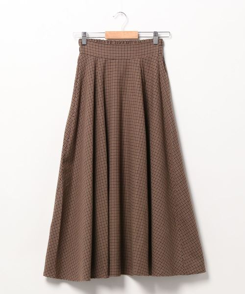 rps（アールピーエス）の「先染めロングスカート（スカート・レディース・ベージュ/ブラウン/ダークベージュ・M）」の21枚目の写真