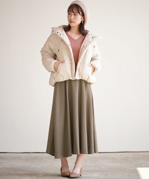 rps（アールピーエス）の「先染めロングスカート（スカート・レディース・ベージュ/ブラウン/ダークベージュ・M）」の12枚目の写真