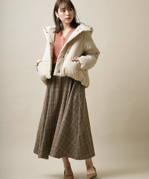 rps（アールピーエス）の「先染めロングスカート（スカート・レディース・ベージュ/ブラウン/ダークベージュ・M）」の14枚目の写真