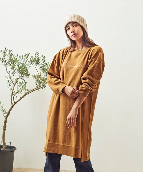 セール Champion Rw Onepiece チャンピオン ワンピース 4colors Cw S002 ワンピース Champion チャンピオン のファッション通販 Zozotown