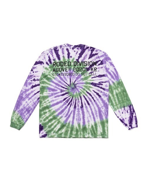 A6OVE（アヴォブ）の「RODEO DIVISION TIE DYE LS TEE（Tシャツ 
