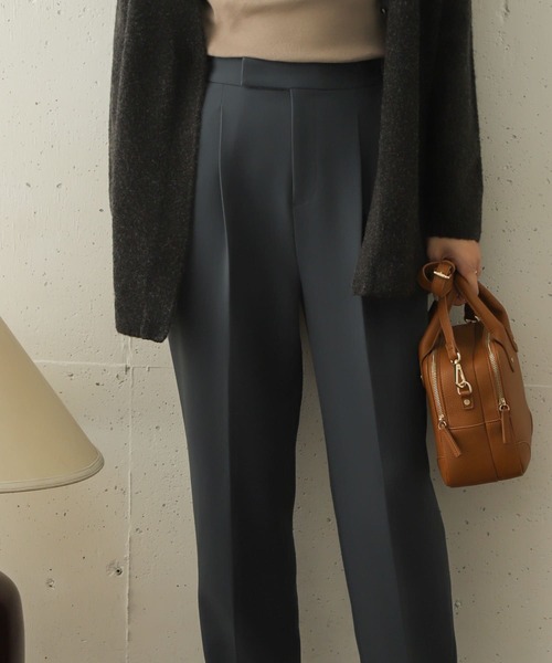 URBAN RESEARCH DOORS（アーバンリサーチドアーズ）の「TRダブルクロストラウザー（その他パンツ・レディース・アイボリー/ブルー/ベージュ・38/36）」の15枚目の写真