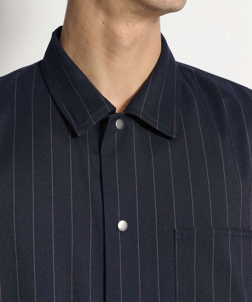 niko and（ニコアンド）の「アソート柄シャツ（シャツ/ブラウス