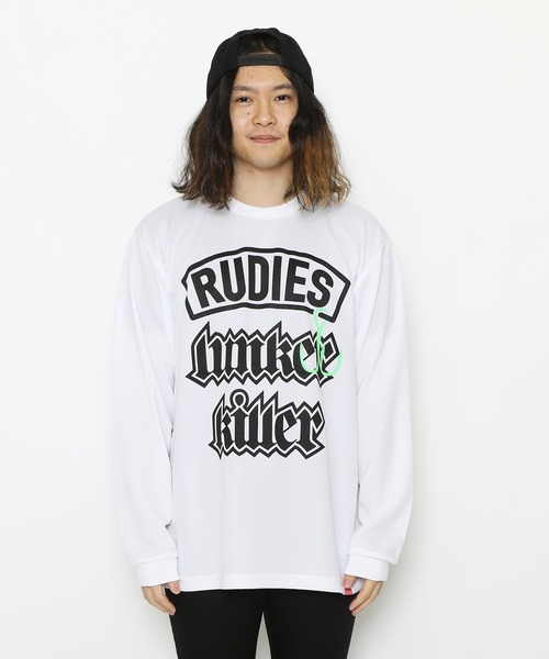 RUDIE'S(ルーディーズ)の「RUDIE'S FISHING CLUB HOOK DRY LS-T(Tシャツ/カットソー・メンズ・ホワイト/ブラック・L/M/XL/XXL)」の8枚目の写真