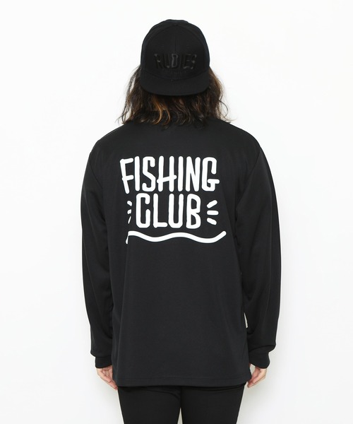 RUDIE'S(ルーディーズ)の「RUDIE'S FISHING CLUB HOOK DRY LS-T(Tシャツ/カットソー・メンズ・ホワイト/ブラック・L/M/XL/XXL)」の6枚目の写真