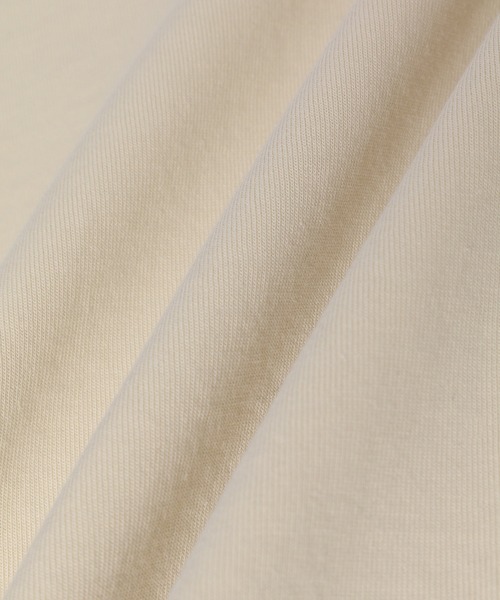 【新品・ADAM ET ROPE】クルーネックコットン長袖TEE セール】【一部WEB限定】クルーネックコットン長袖TEE（Tシャツ