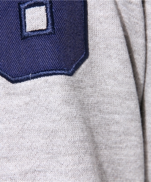 GIORDANO（ジョルダーノ）の「[GIORDANO]ライオン刺繍フルジップスウェットパーカー（パーカー・レディース・ブラック/グレー/グリーン/オレンジ/ホワイト/ピンク・LARGE/MEDIUM）」の9枚目の写真