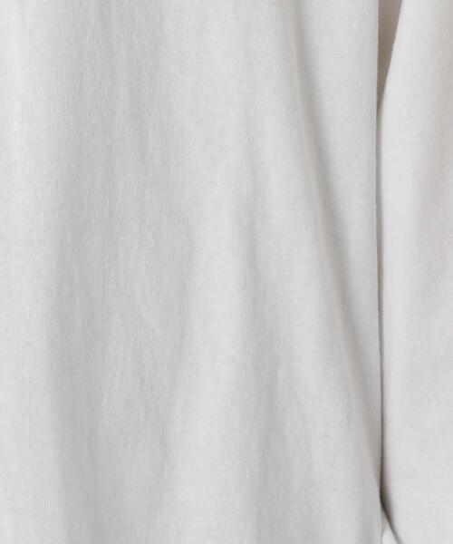 coen（コーエン）の「USAコットン天竺ロングスリーブTシャツ（Tシャツ/カットソー・メンズ・ネイビー/ダークグレー/ホワイト・LARGE/MEDIUM/X-LARGE/SMALL）」の19枚目の写真