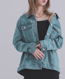 n'OrLABEL | 『シンプルデニムジャケット』(デニムジャケット)