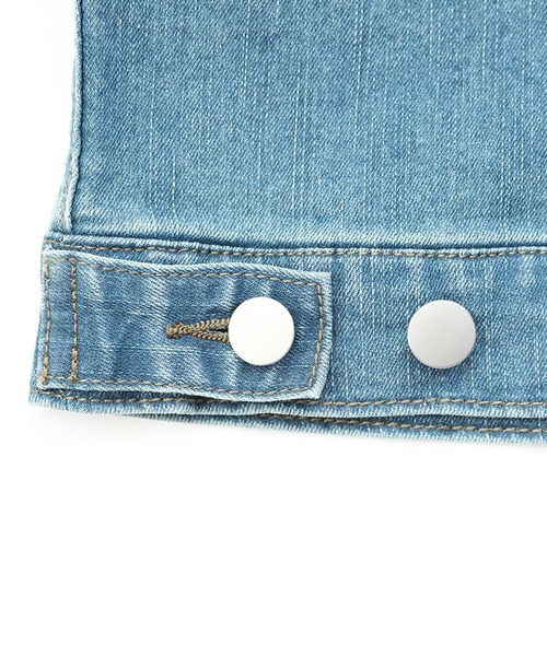 n'OrLABEL（ノアールレーベル）の「『シンプルデニムジャケット』（デニムジャケット・レディース・インディゴブルー/ブルー・1/2）」の19枚目の写真