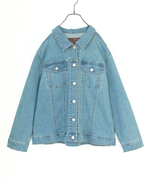 n'OrLABEL（ノアールレーベル）の「『シンプルデニムジャケット』（デニムジャケット・レディース・インディゴブルー/ブルー・1/2）」の15枚目の写真