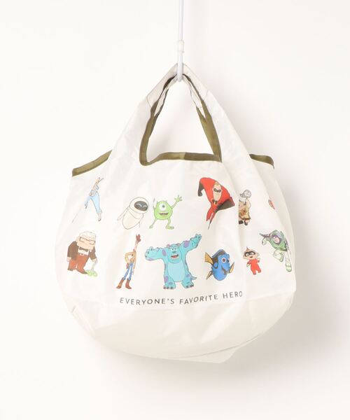 Disney Pixar ランチエコバッグ Pixarキャラクター整列 エコバッグ サブバッグ Pixar ピクサー のファッション通販 Zozotown
