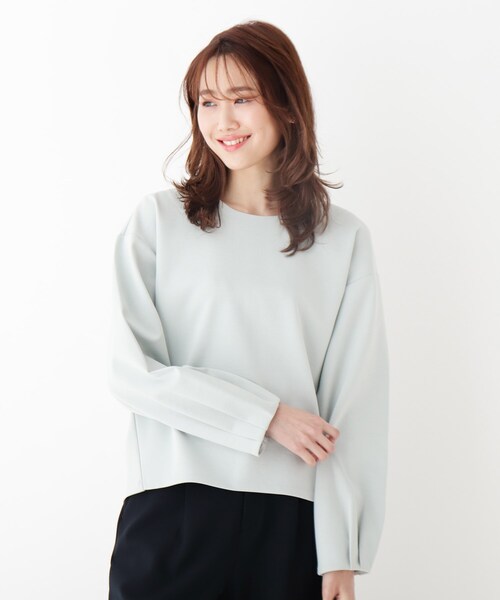 ラウンドヘムプルオーバー tシャツ クルーネック ラウンド ヘムプルオーバー レディース