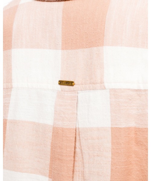 BILLABONG(ビラボン)の「BILLABONG レディース 【A DAYDREAM AWAY】 長袖シャツ【2021年春夏モデル】/ビラボン チェック柄(シャツ/ブラウス・レディース・チェック・SMALL)」の3枚目の写真