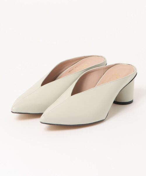 caph(カーフ)の「■carmen salas × caph カバーヒールミュール(その他シューズ・レディース・ブラック/ライトグリーン系・38/36/37)」の19枚目の写真