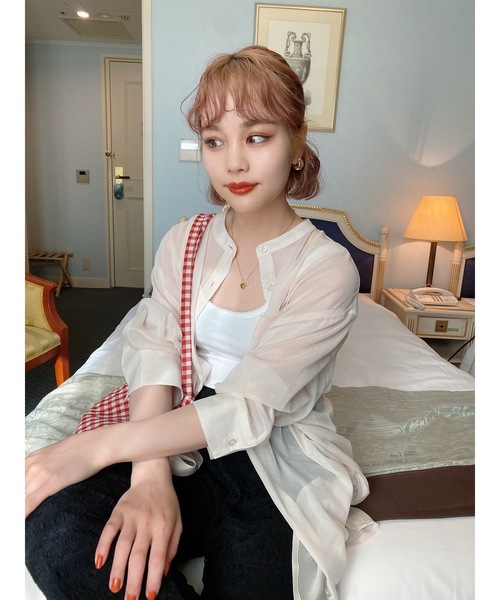 JUMELLE（ジュメロ）の「ギンガムエコバッグ（エコバッグ/サブバッグ・レディース・レッド・FREE）」の10枚目の写真