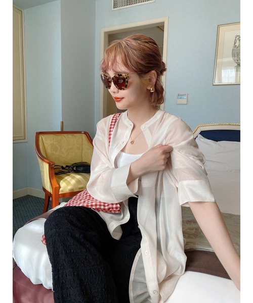 JUMELLE（ジュメロ）の「ギンガムエコバッグ（エコバッグ/サブバッグ・レディース・レッド・FREE）」の11枚目の写真